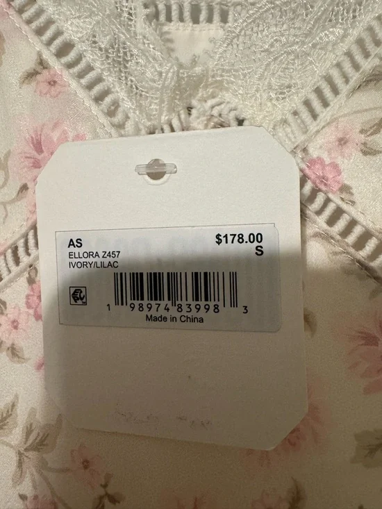 Altar'd State Cream Maxi Dress with Pink Floral Print - Picture 4 of 4